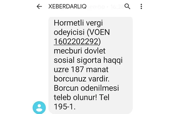 5 il əvvəl ölən şəxsin adına borc gəldi - Foto