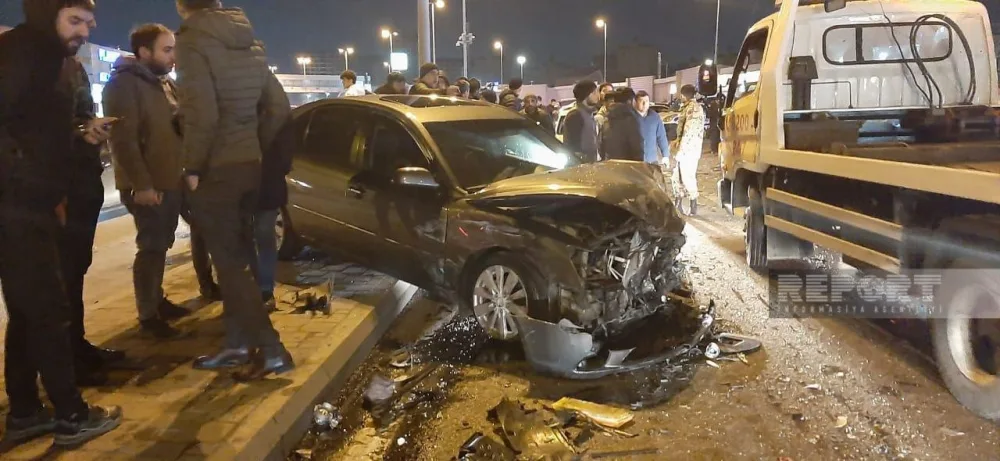 Bakıda dəhşətli qəza: ölən və yaralananlar var - FOTO