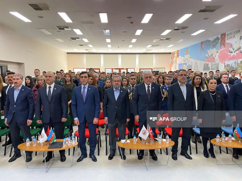 Ankarada “Qədərdə və kədərdə çiyin-çiyinə” adlı konfrans keçirilib - FOTO