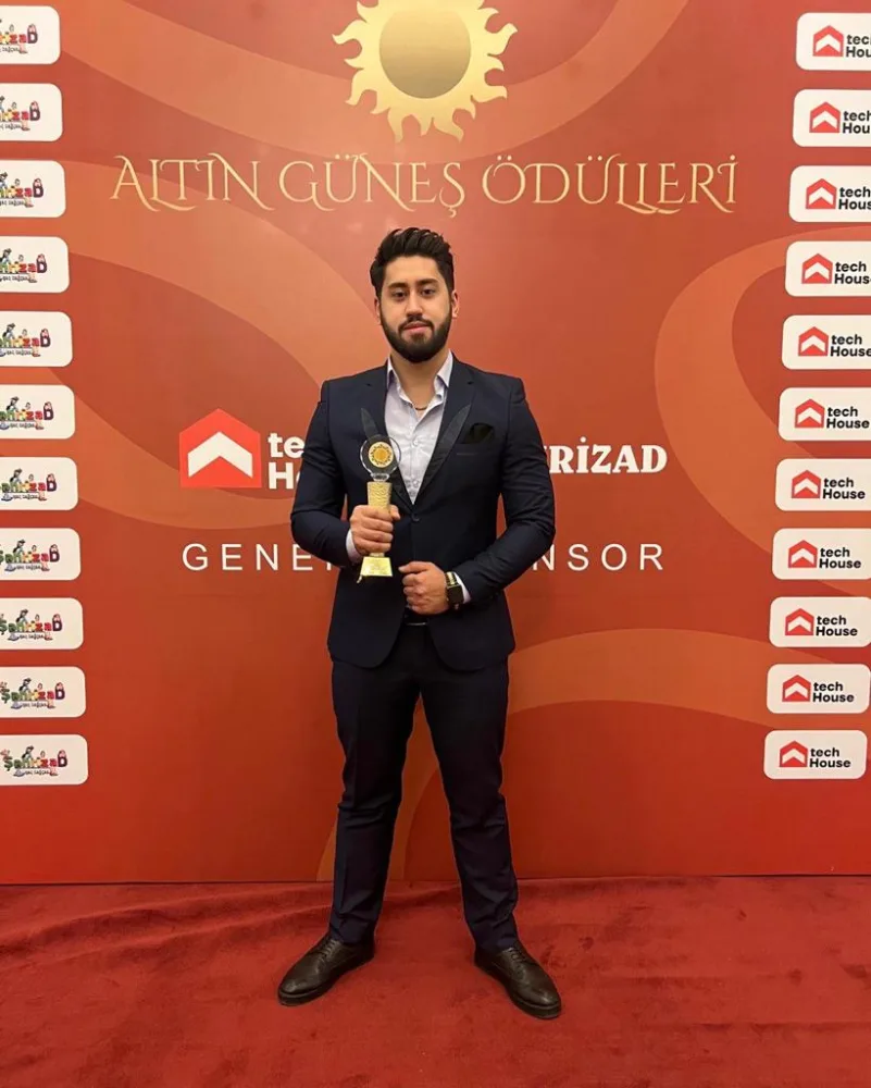 Gənc iş adamı Əli Rzayev Türkiyənin nüfuzlu mükafatına layiq görüldü