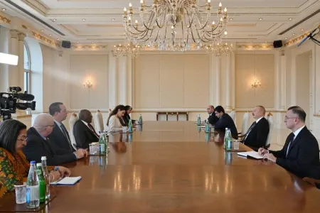 İlham Əliyev Kubanın vitse-prezidentini qəbul edib