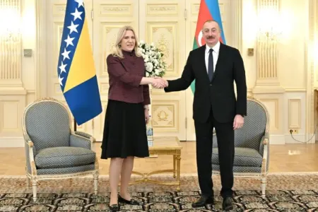 Prezident qəbullar keçirdi - Fotolar