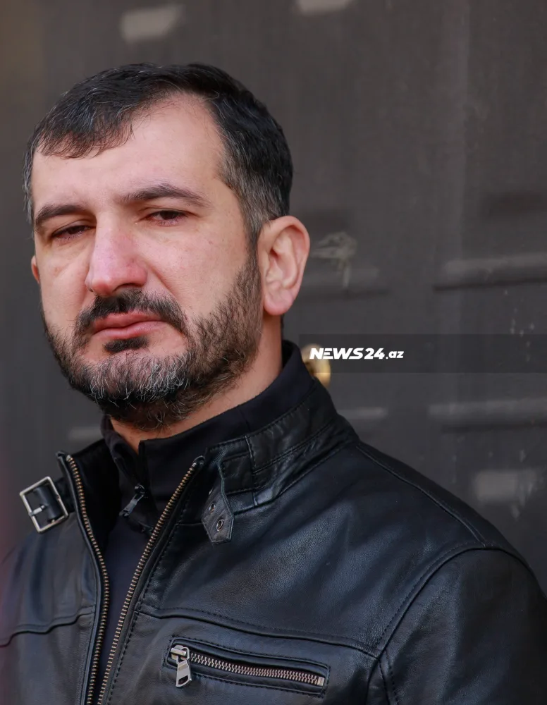 İnsanlar Hacı Şahinlə vidalaşır - FOTOLAR