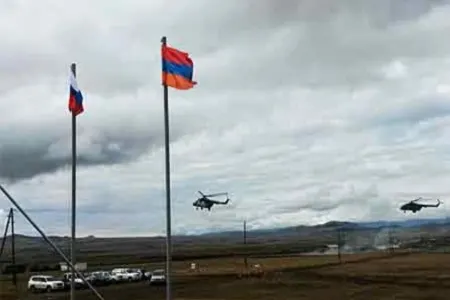Ermənistan və Rusiya hərbçiləri birgə təlimlər həyata keçirdi