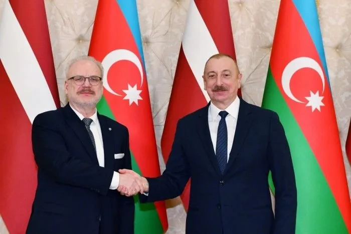 Prezidentlər mətbuata bəyanatlarla çıxış etdilər - FOTO