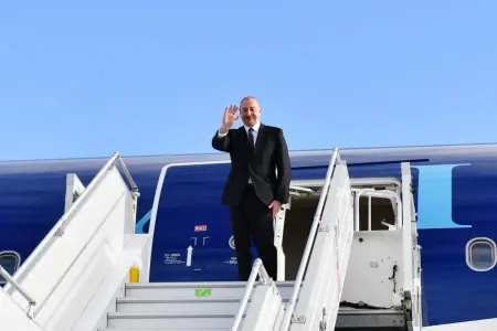 İlham Əliyevin Almaniyaya işgüzar səfəri başa çatıb