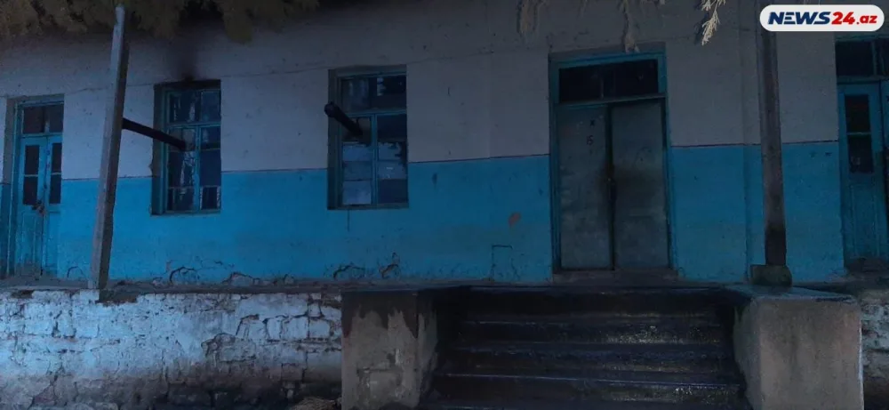 Şəhidin adını daşıyan məktəb yararsız haldadır - FOTO/VİDEO