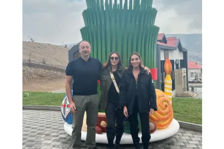 Mehriban Əliyeva Talış kəndindən paylaşım etdi