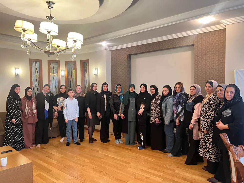 Şәhid ailələri Hacı Şahinin ailәsini ziyarәt etdi - VİDEO