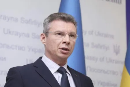 Ukrayna səfiri Azərbaycan xalqını təbrik edib - FOTO