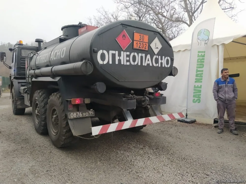 Sülhməramlılara aid 21 maşın Laçın yolundan maneəsiz keçib - FOTO