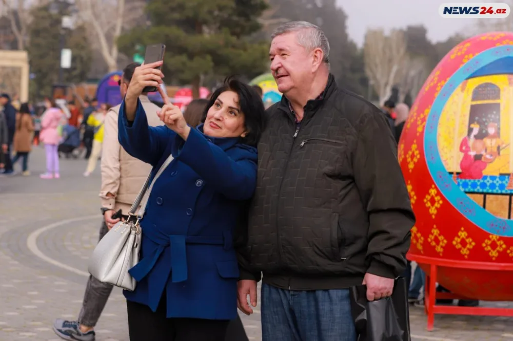 Novruza hazır olan Bakıdan FOTOLAR