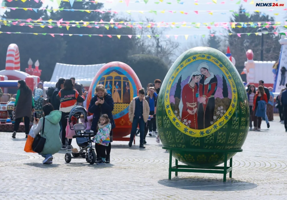 Novruza hazır olan Bakıdan FOTOLAR