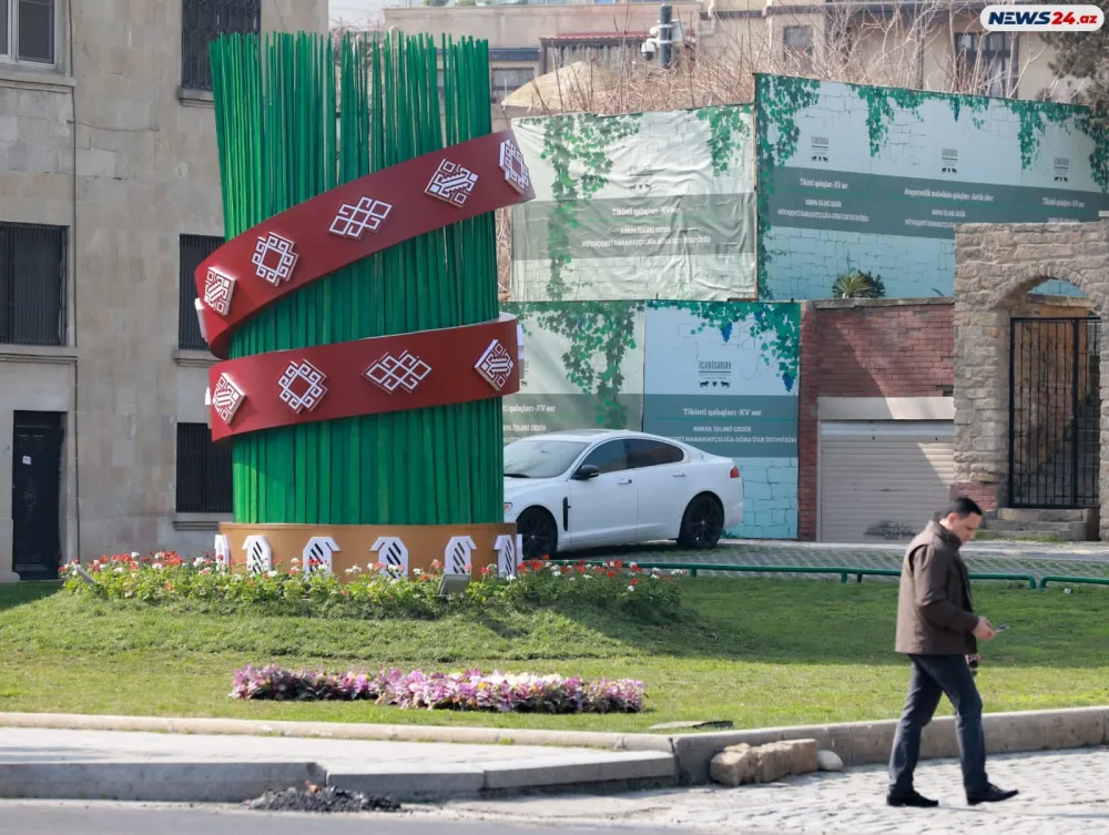 Novruza hazır olan Bakıdan FOTOLAR