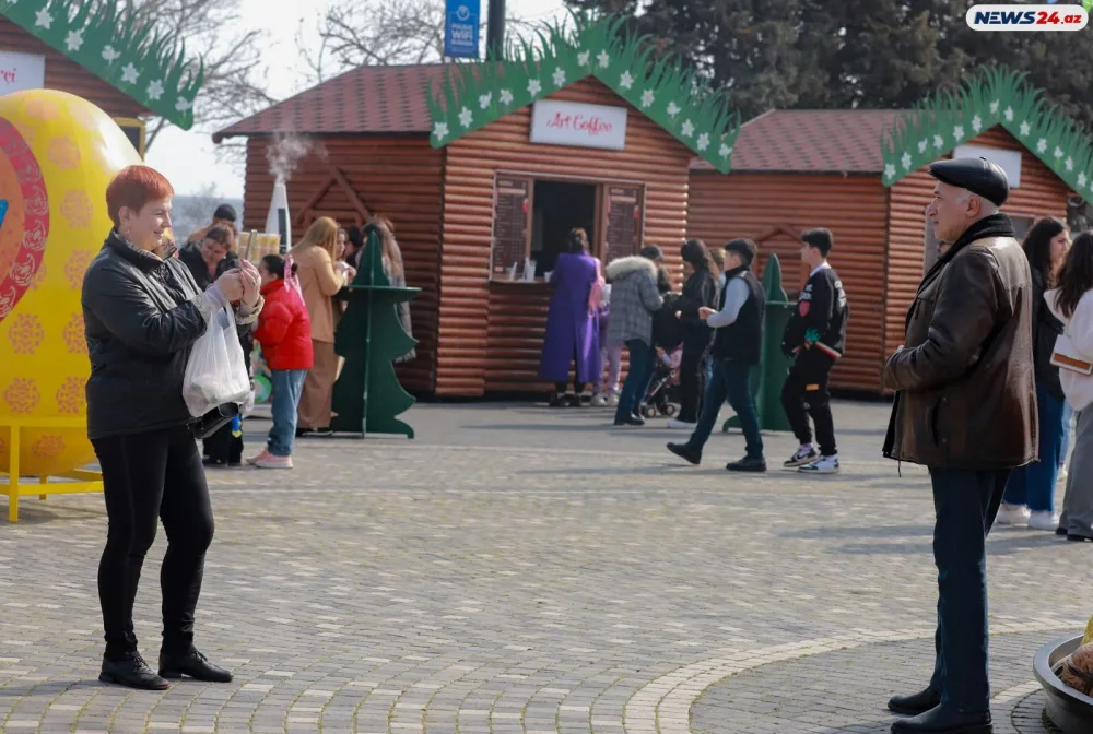 Novruza hazır olan Bakıdan FOTOLAR