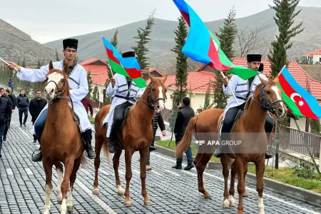 Talış kəndində 30 ildən sonra Novruz bayramı qeyd olunur - FOTOLAR