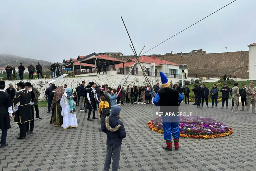 Talış kəndində 30 ildən sonra Novruz bayramı qeyd olunur - FOTOLAR