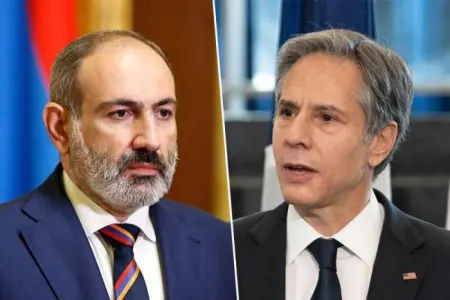 Paşinyanla Blinken arasında telefon danışığı olub