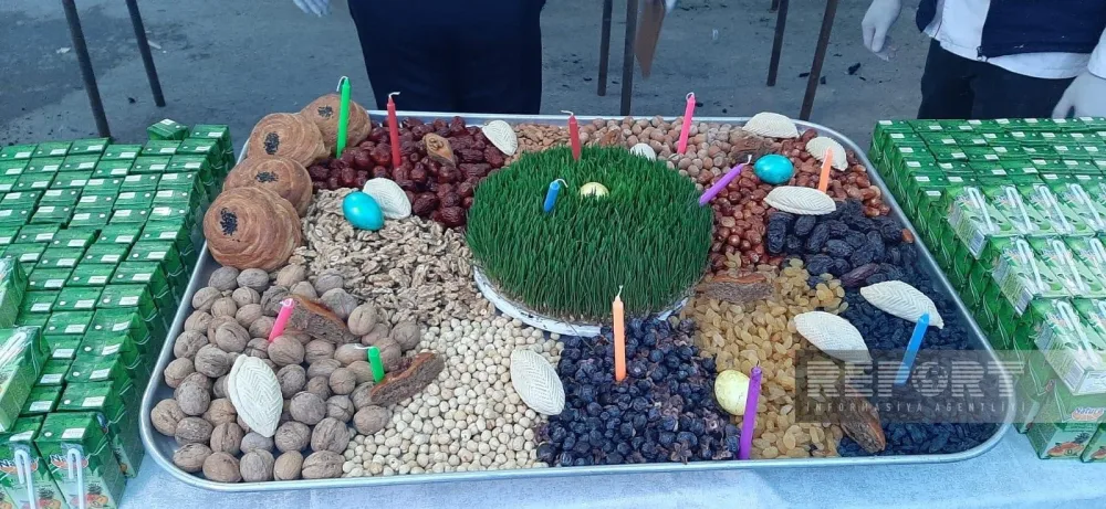 Şuşada Novruz tonqalı qalanıb - FOTO