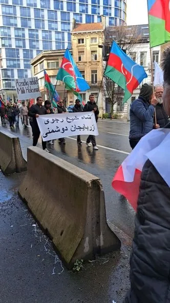 Güney azərbaycanlıları aksiya keçirdi- - FOTO/VİDEO