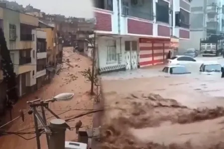 Şanlıurfanı yenidən sel basdı - -FOTO