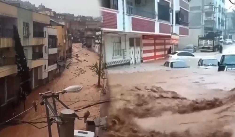 Şanlıurfanı yenidən sel basdı - -FOTO