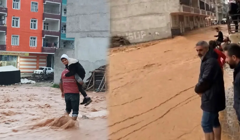 Şanlıurfanı yenidən sel basdı - -FOTO