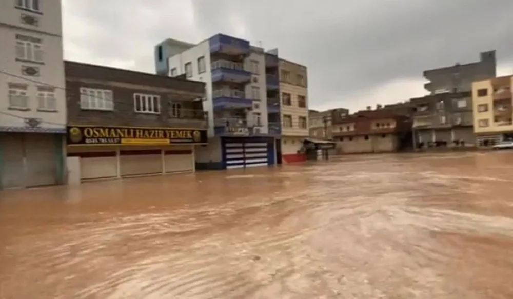 Şanlıurfanı yenidən sel basdı - -FOTO