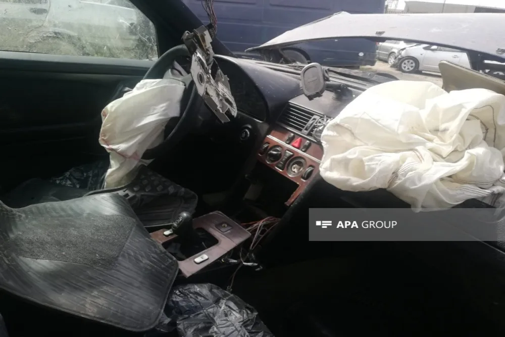 Naxçıvanda qəzada 2 nəfər xəsarət alıb