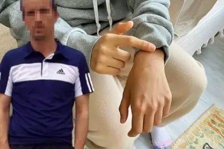 Avtobusda dəhşət! - Gənc qızı qandallarla dəmirə bağlayıb... - FOTO