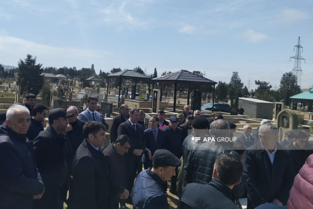 Vilayət Hacıyev dəfn olundu - FOTOLAR