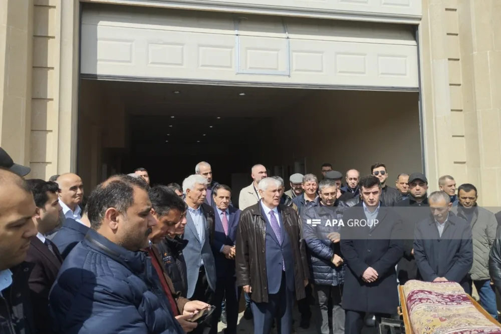 Vilayət Hacıyev dəfn olundu - FOTOLAR