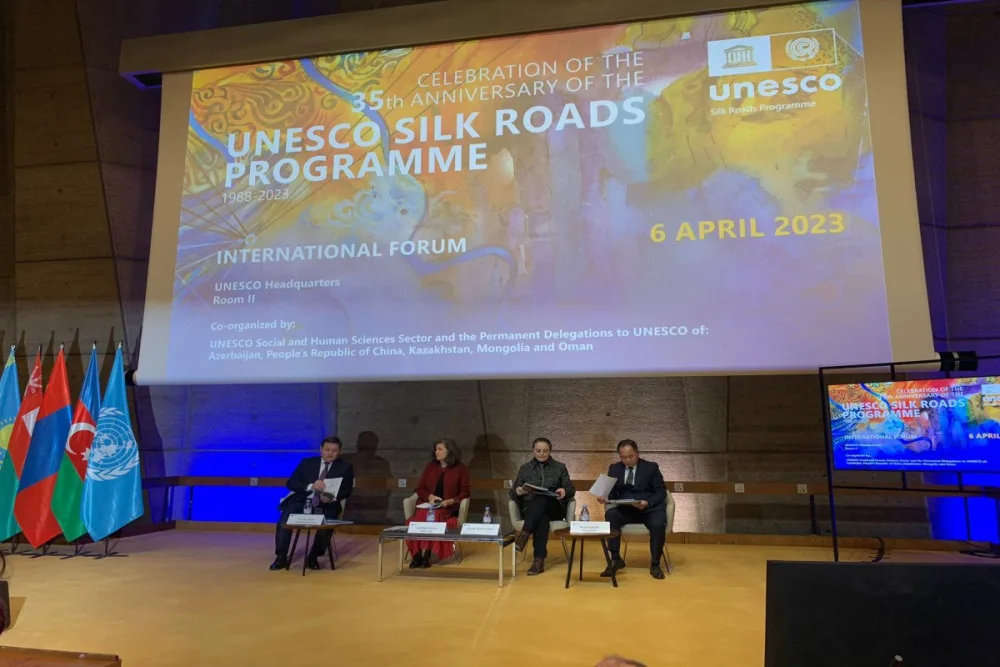 Azərbaycan “UNESCO İpək Yolları Proqramı”nın 35 illiyi ilə əlaqədar keçirilən tədbirlərdə iştirak edib - FOTO