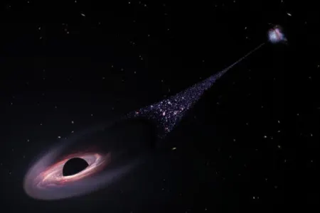 20 milyon günəş ağırlığında yeni qara dəlik kəşf edildi - Yeni ulduz əmələ gətirir