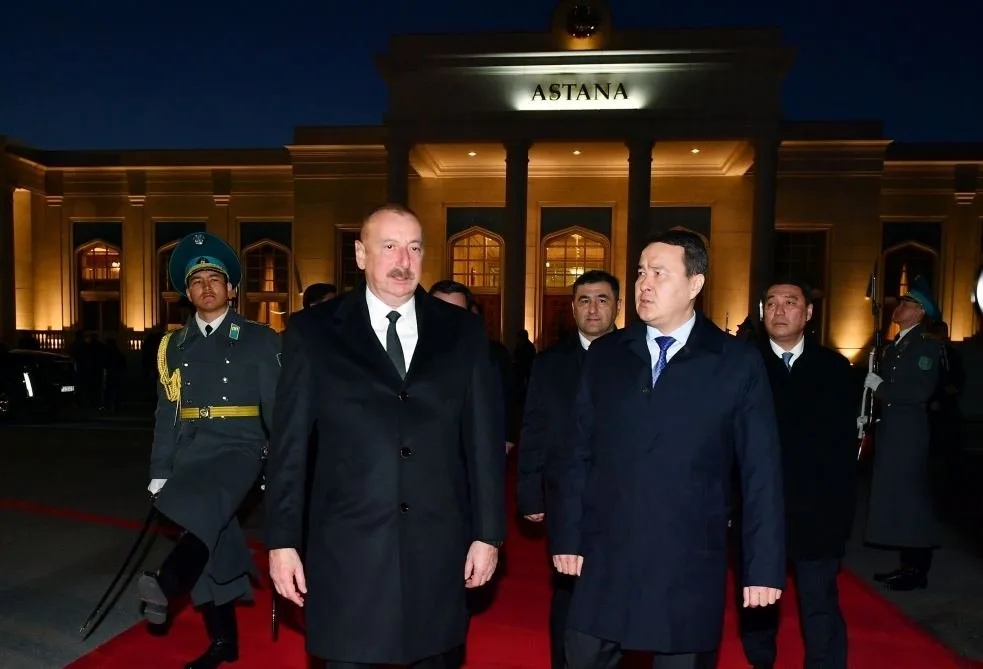 Prezident İlham Əliyevin Qazaxıstana rəsmi səfəri başa çatıb - FOTO