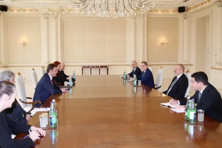 Prezident İlham Əliyev ATƏT-in fəaliyyətdə olan sədrini qəbul etdi - YENİLƏNDİ