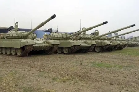 Tank bölmələrimizin döyüş hazırlığı artırılır - VİDEO