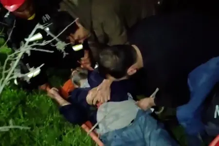 Masallıda dağda köməksiz qalan şəxs belə xilas edildi