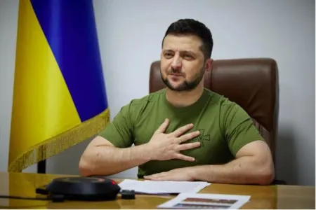 Zelenski: Ukraynanın layiqli yeri NATO-dur