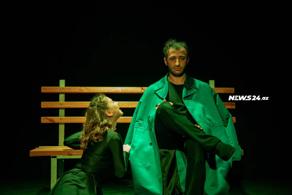 "Şinel" tamaşası oynanıldı - FOTOLAR