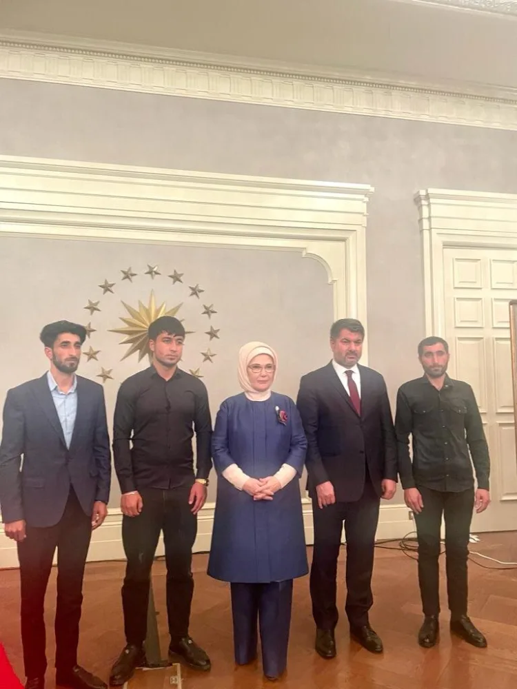 Əminə Ərdoğan Sərvər Bəşirlini iftara dəvət etdi - FOTOLAR