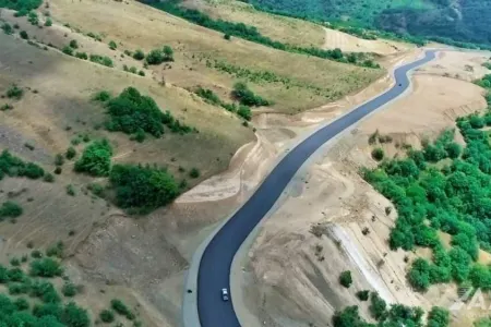 Laçın yolunda sərhəd-buraxılış məntəqəsi quruldu