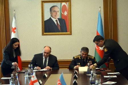 Azərbaycan və Gürcüstan arasında müdafiə sahəsində əməkdaşlıq razılaşması - İMZALANDI
