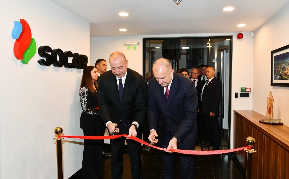 SOCAR-ın Bolqarıstandakı ofisinin açılışı oldu - – FOTOLAR