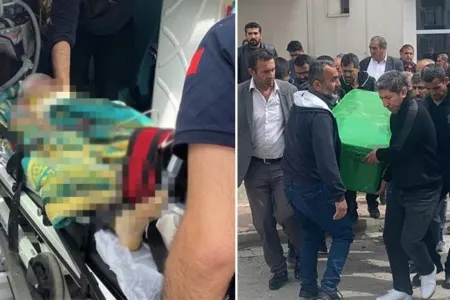 Türkiyədə ata zəlzələdən sağ çıxan qızını - GÜLLƏLƏDİ