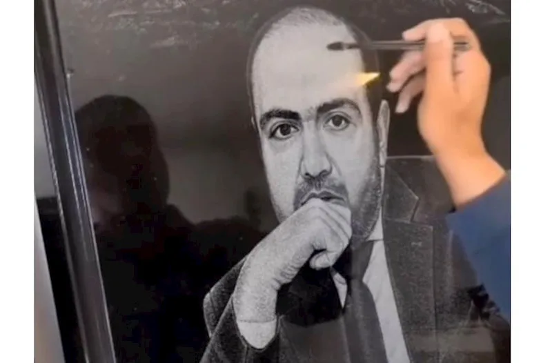 Oqtay Əliyevin məzar daşı hazırlanır... - — FOTO