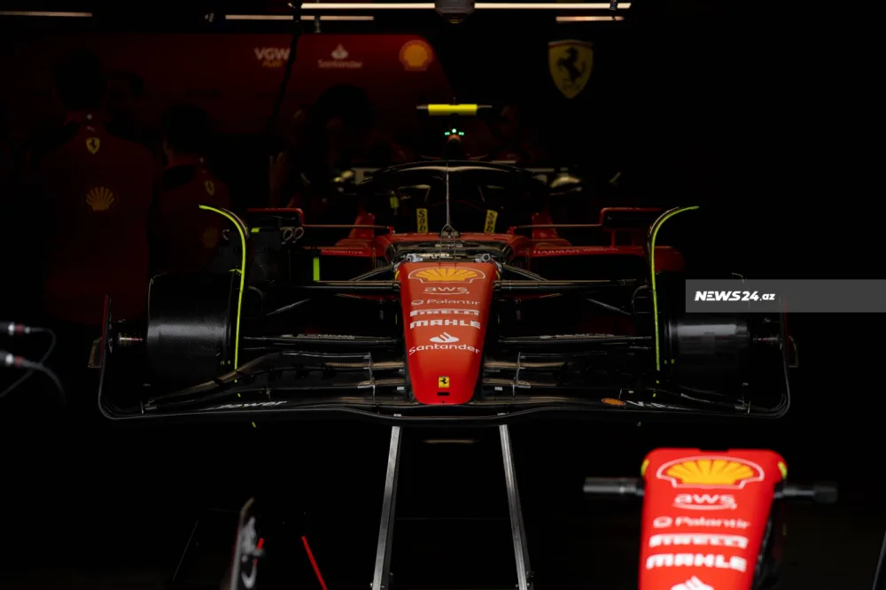 Formula 1: “Pit” zolağındakı gəzintidən maraqlı - FOTOLAR