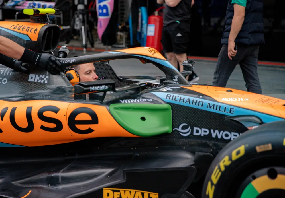 Formula 1: “Pit” zolağındakı gəzintidən maraqlı - FOTOLAR