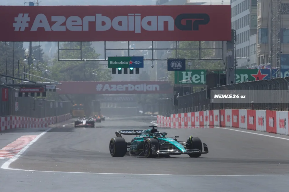 “Formula 1” Azərbaycan Qran-prisində sərbəst yürüş - BAŞ TUTDU