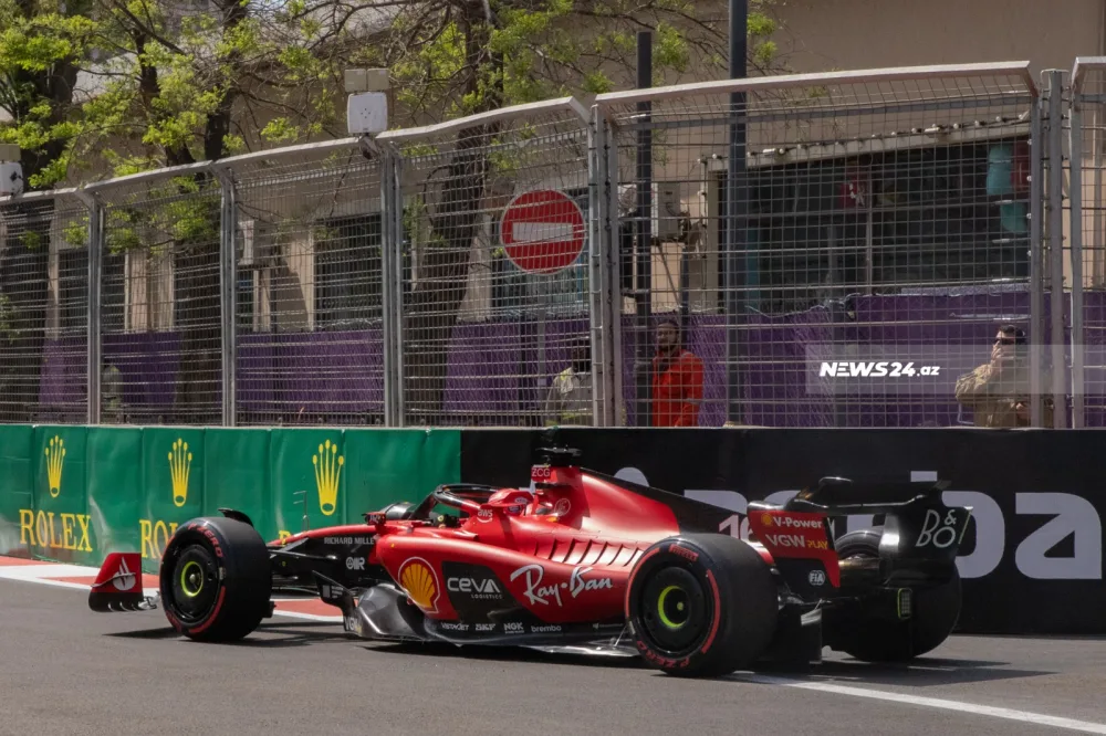 “Formula 1” Azərbaycan Qran-prisində sərbəst yürüş - BAŞ TUTDU